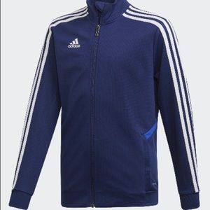dark blue addidas jacket